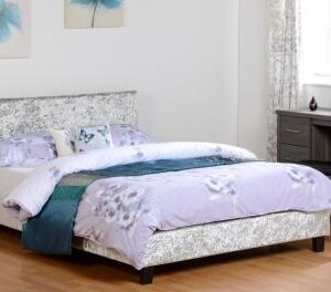 Prado crushed velvet bed frame
