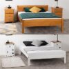 Amber Bed in Antique Pine or white pine