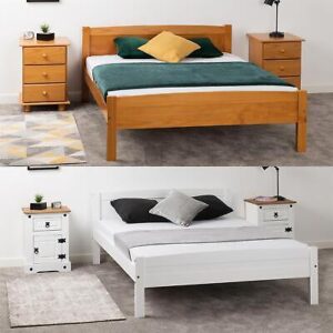 Amber Bed in Antique Pine or white pine